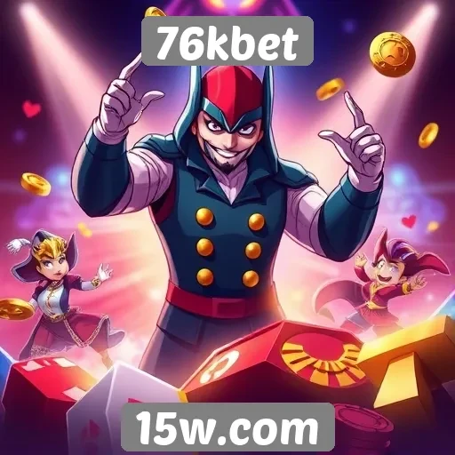 Variedade de jogos disponíveis na plataforma 76kbet